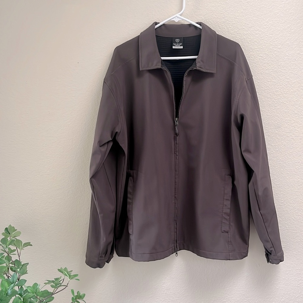Nike Sphere Pro Dark Brown Athletic Jacket, Size XL Poly Spandex Medium Weight